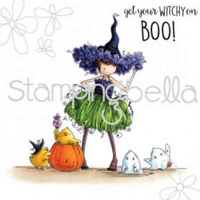 Stamping Bella Cling Stamps - Tiny Townie Willow The Witch